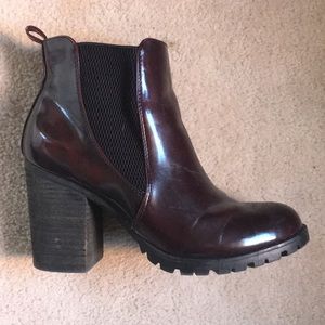 Oxblood Steve Madden Booties